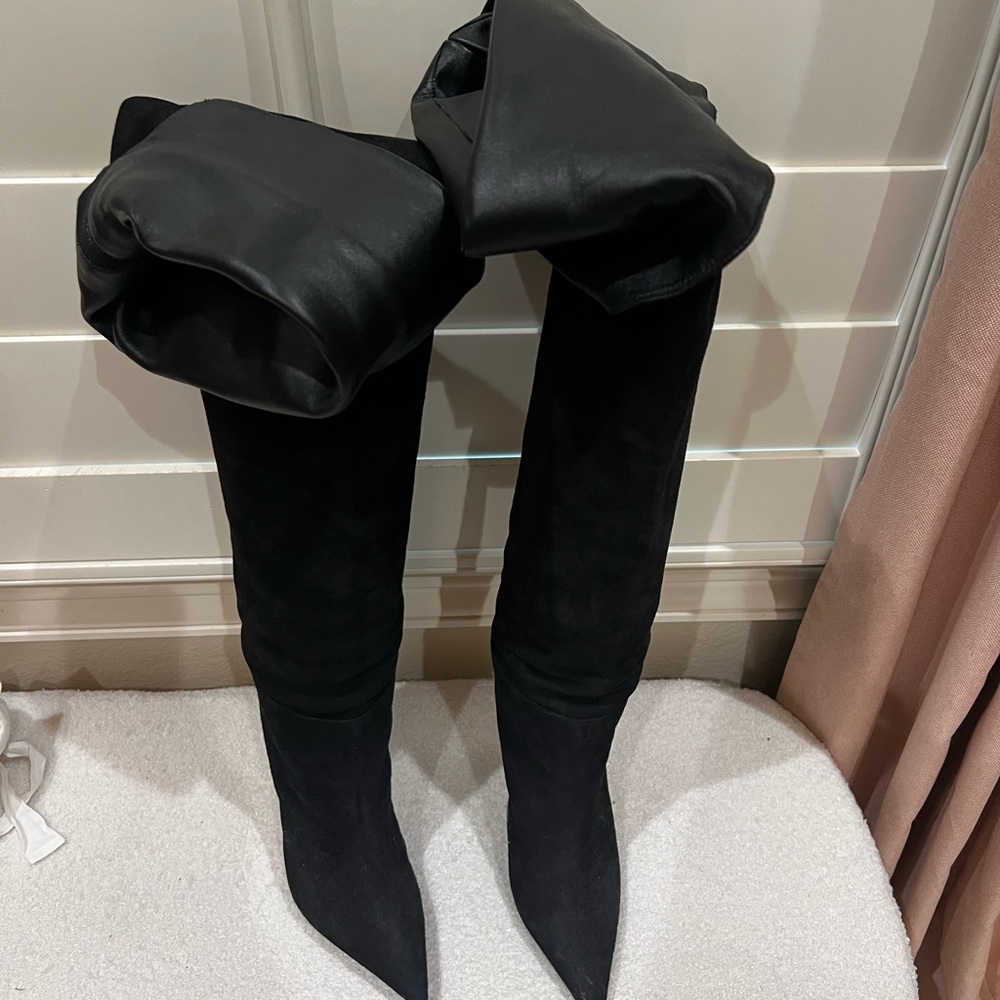 Jimmy Choo Cierra 100 over the knee boots